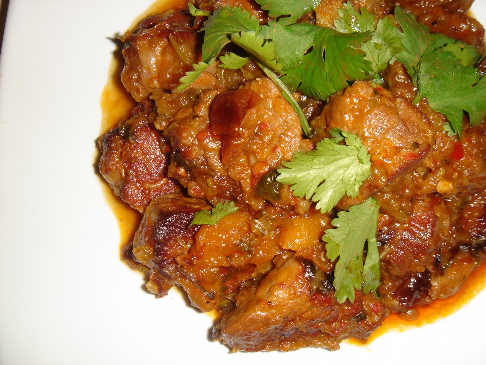 FEAST to the world SlowCooked Harissa Lamb with Coriander, Cherries
