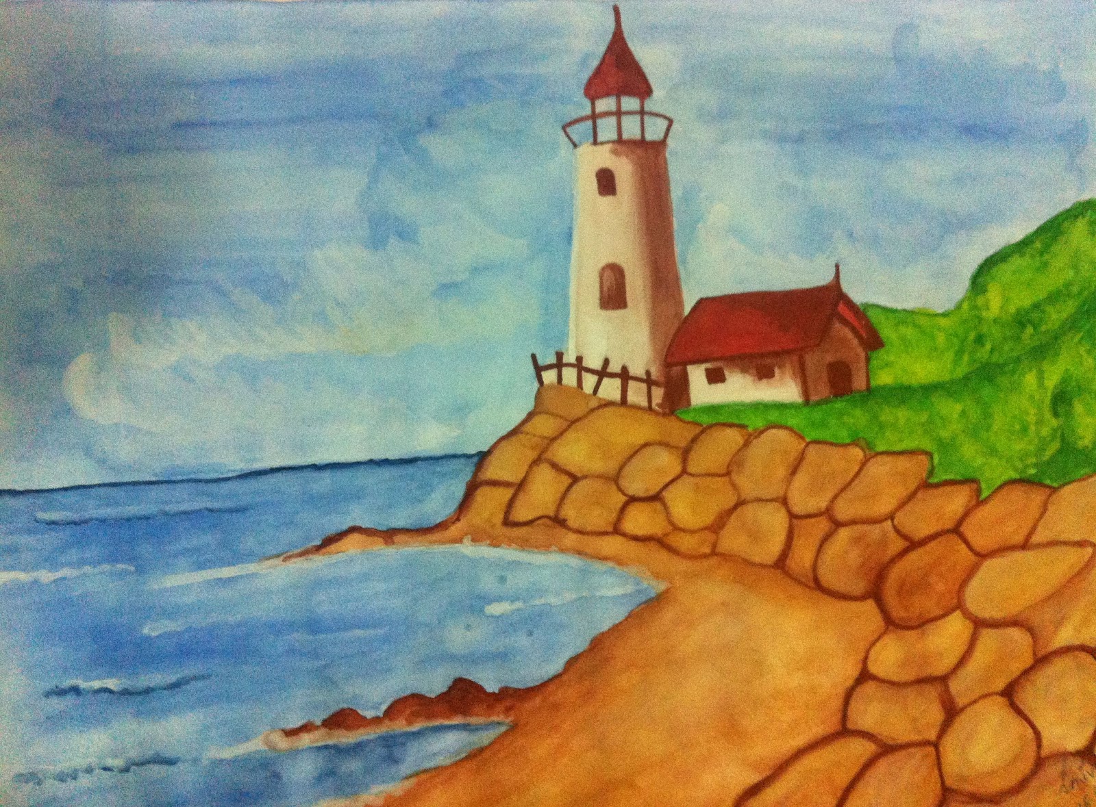 Monde créatif: Poster Colour Painting...