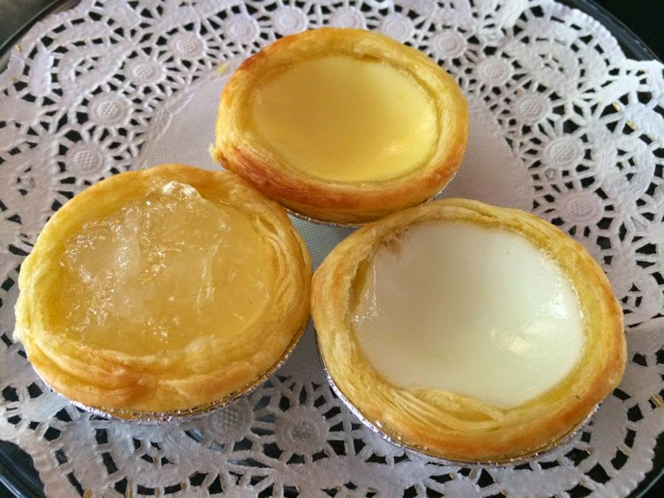 Egg tart, Egg White Tart & Bird Nest Tart By Daphne Crosailo Kang