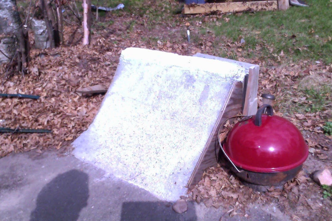 BRADLEY's BLOG DIY concrete and wooddriveway skateboard ramps