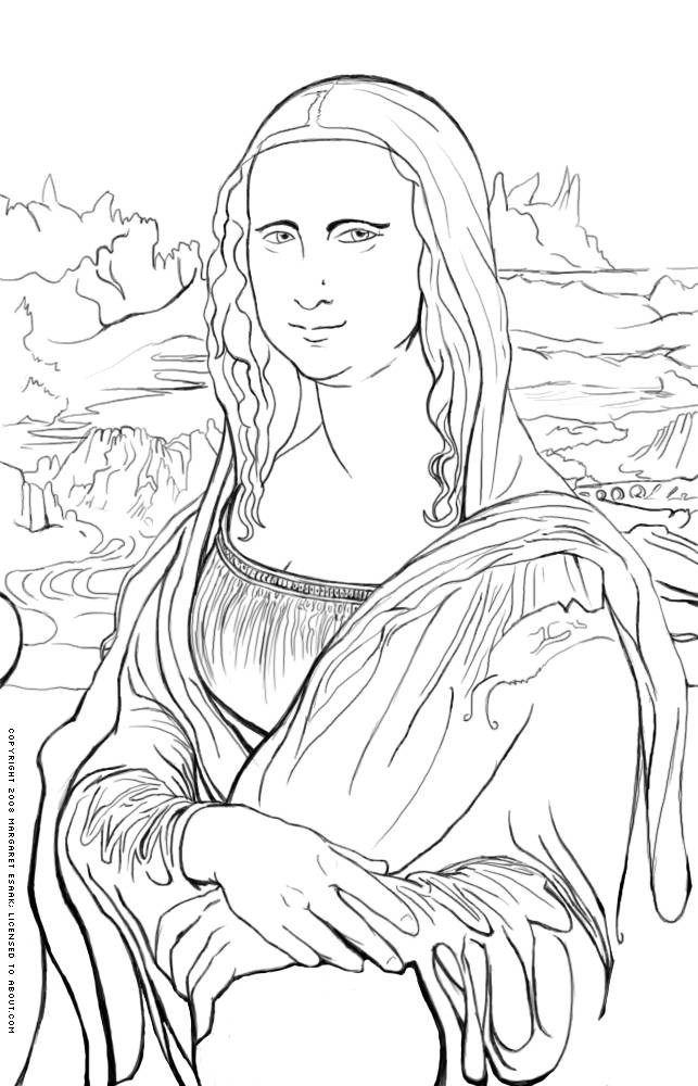 Contour Line Drawing Leonardo Da Vinci : Menta más chocolate recursos y actividades para