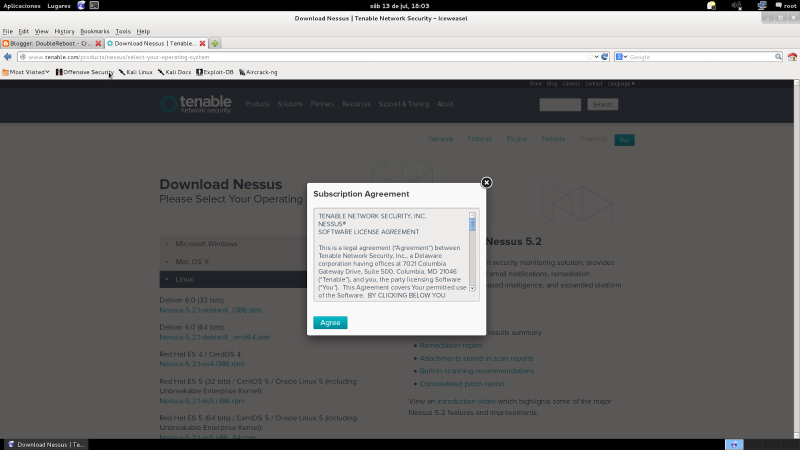 start nessus on kali start nessus on kali
