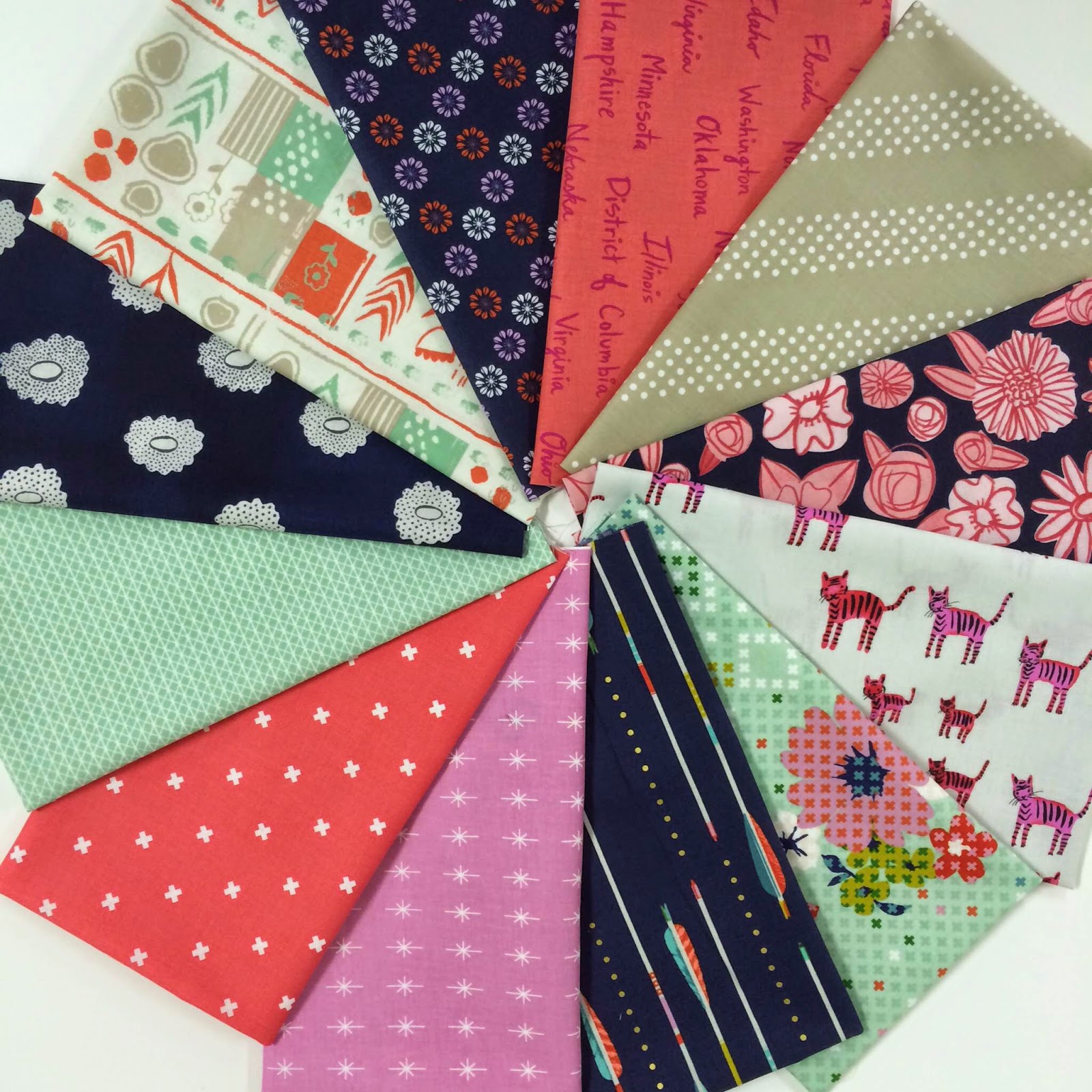 Pink Castle Blog Cotton + Steel Club August