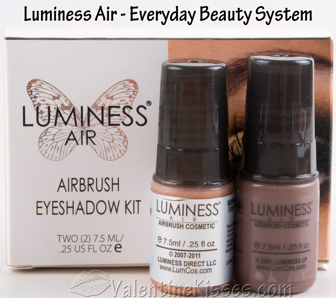 Valentine Kisses: Luminess Air - Everyday Beauty System: pics, swatches