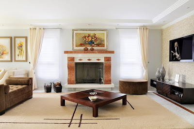 Decoraciones y mas: Elegantes Salas Color Tierra en el 2013