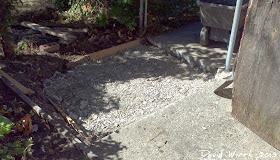 fix, repair, base, concrete sidewalk, concrete patio