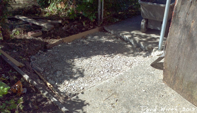 fix, repair, base, concrete sidewalk, concrete patio