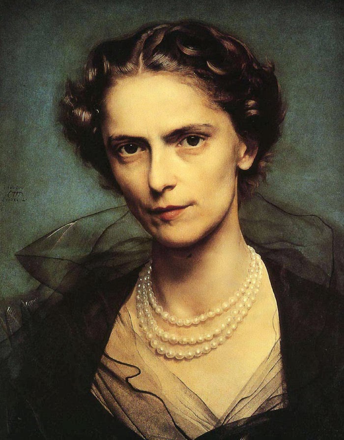 Gods And Foolish Grandeur Portraits By Pietro Annigoni