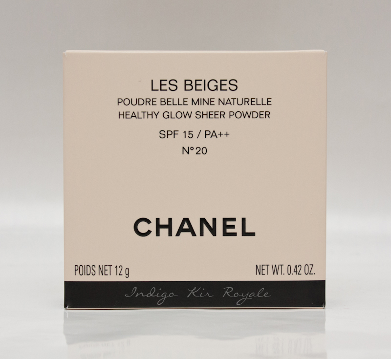 Indigo Kir Royale: CHANEL LES BEIGES HEALTHY GLOW SHEER POWDER IN NO.20 +  COMPARISON TO NO.30 AND NO.40