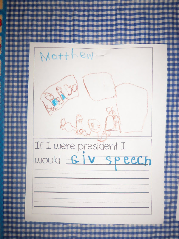 Mrs. Wood's Kindergarten Class: If I Were President