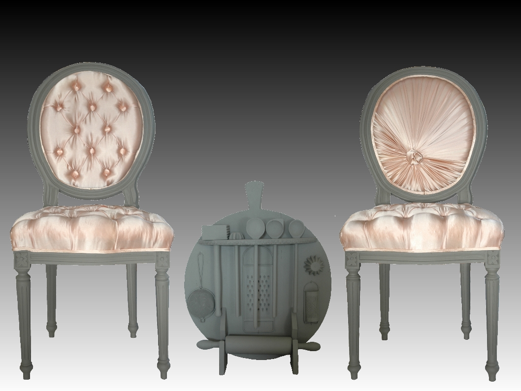 designers block Ghost Furniture Boudoir Chic, Pops of Colour and