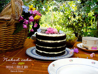 Naked Cake chocolate y crema queso 04