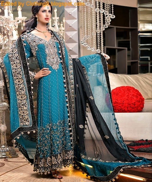 Pakistani Formal Clothes Evening Wear Designs Wedding Dress