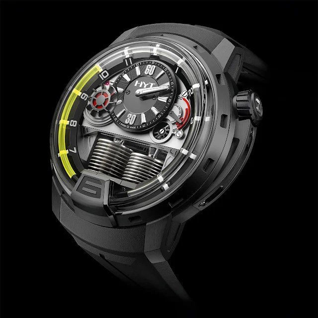 HYT H1 Black DLC Watch