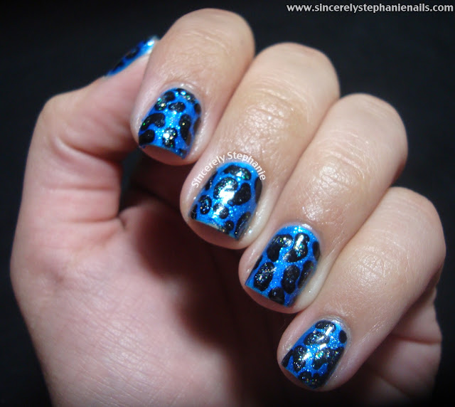 31 day nail art challenge blue