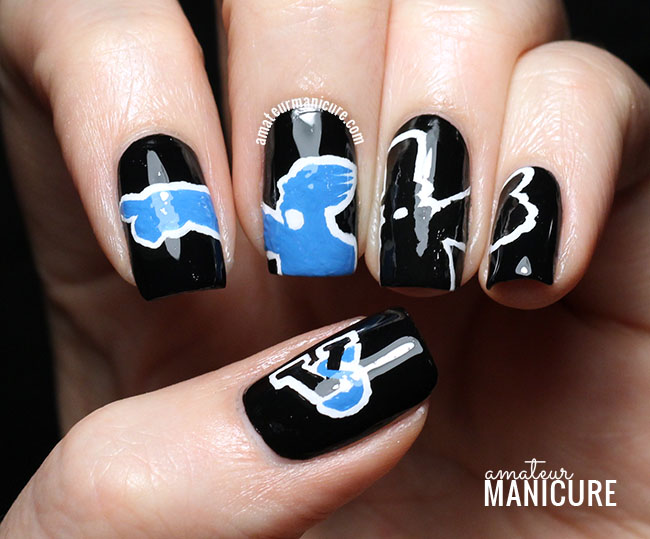 Amateur Manicure A Nail Art Blog Professor Layton vs. Phoenix Wright