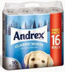Andrex Toilet Paper Christmas Packet