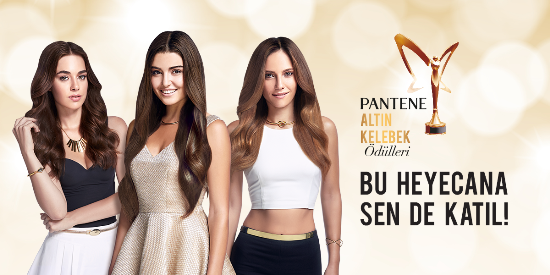 PANTENE ALTIN KELEBEK ÖDÜLLERİ’NE GERİ SAYIM HEYECANI BAŞLADI!