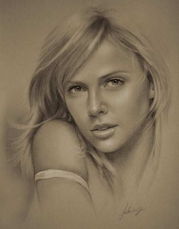 Drawing By Pencil Artwork