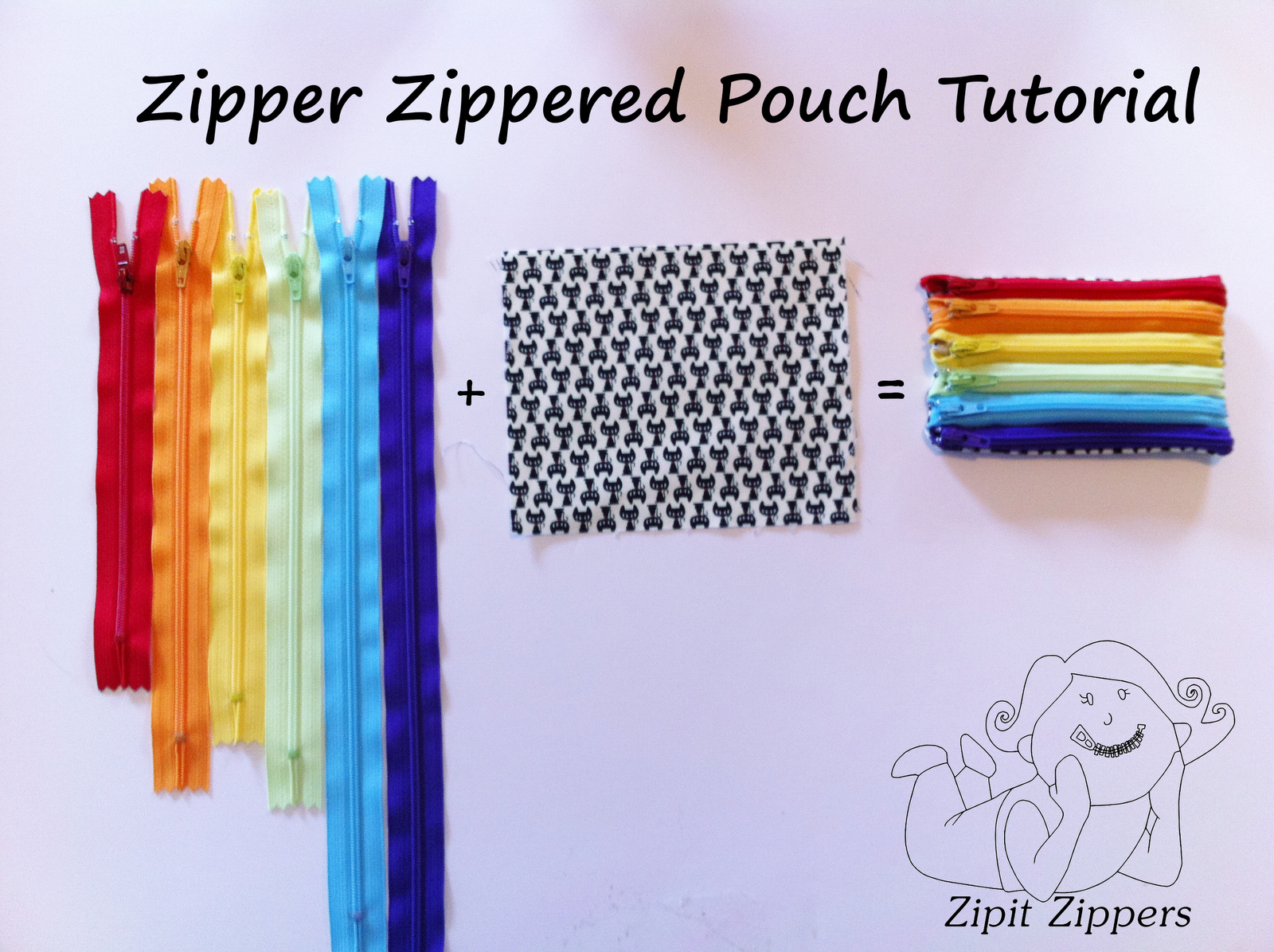 Zip It Zippers Pouch Tutorial!