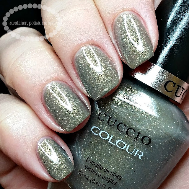 swatcher, polish-ranger | Cuccio Colour Olive You swatch