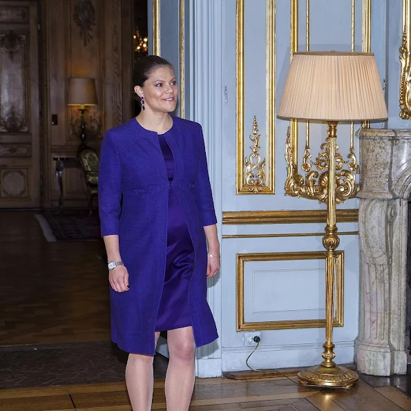 Crown Princess Victoria of Sweden met with the President of Afghanistan, Ashraf Ghani Ahmadzai. The meeting was held at the Royal Palace