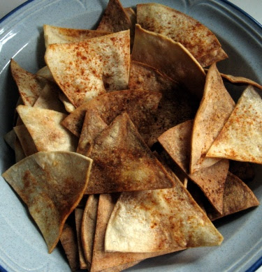 homemade tortilla chips