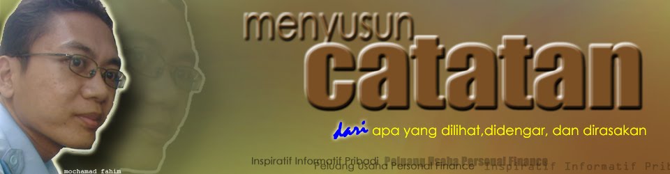 Menyusun Catatan