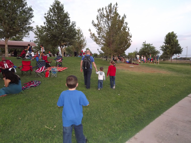 Adventures of the Sewell Six 4th of July Tumbleweed Park