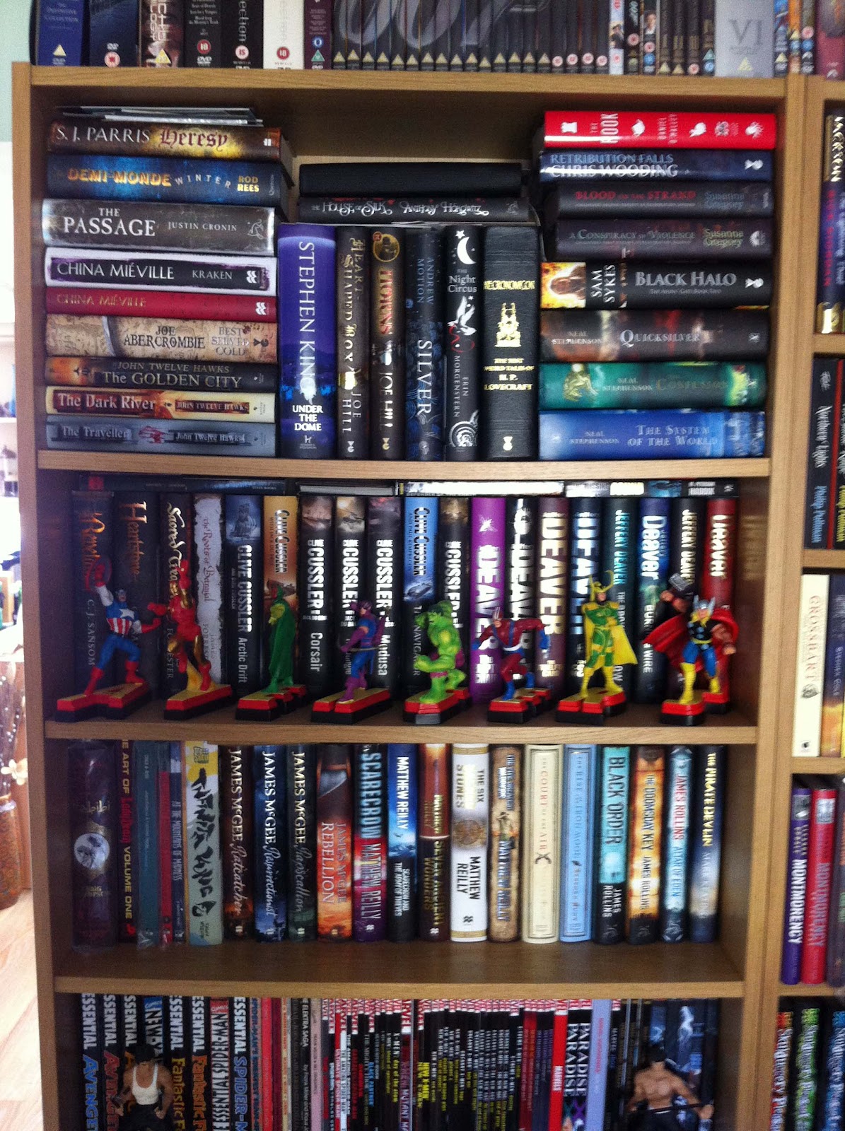 Bookcase Showcase Blogger Darren from Book Zone