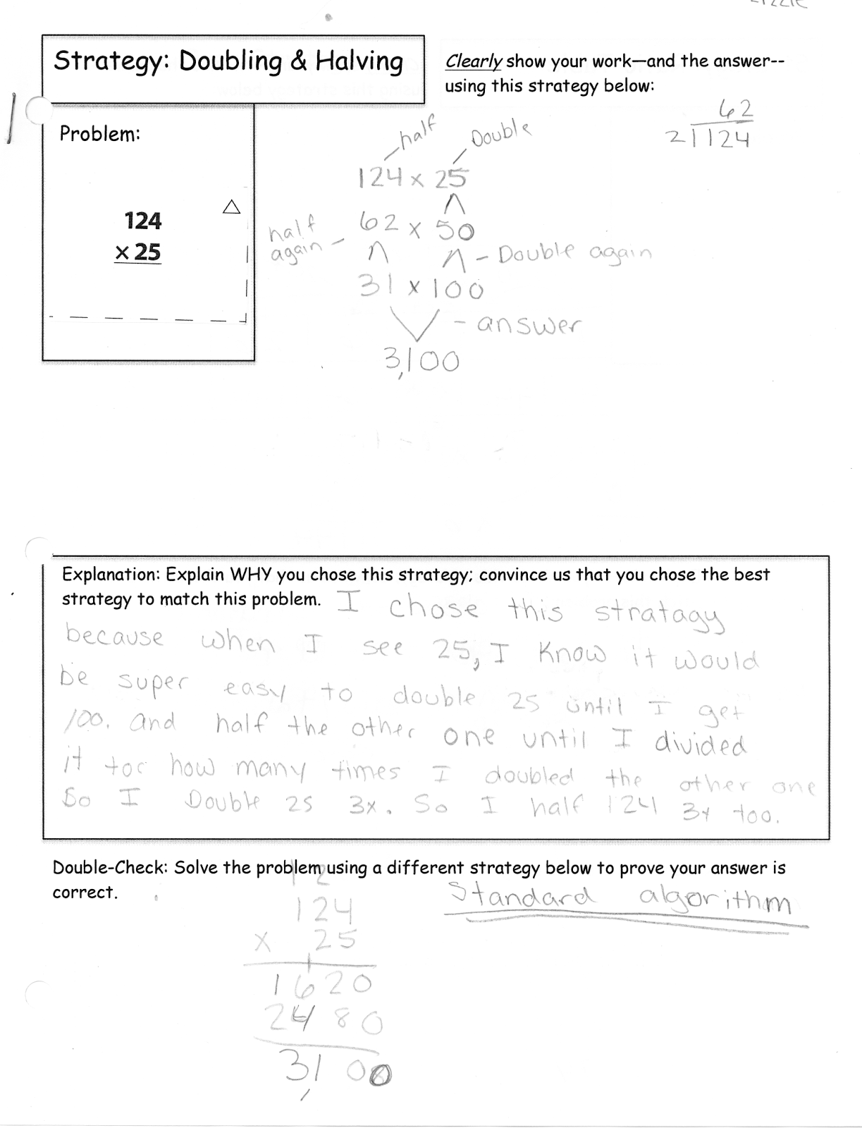 love2learn2day MultiDigit Multiplication Choosing the BEST Strategy