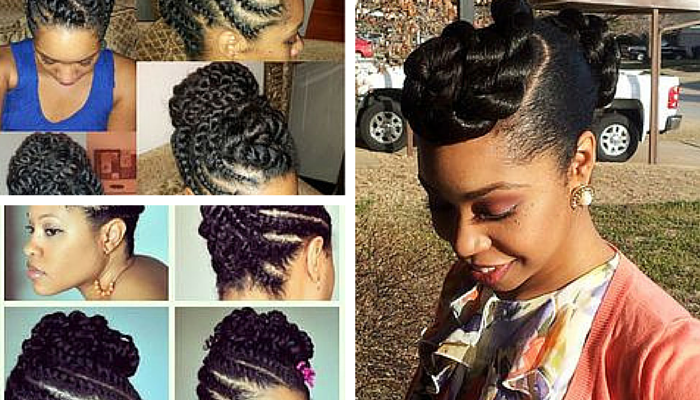 Protective Style Season Twisted Updos Curlynikki Natural Hair