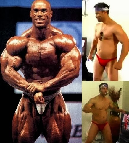 Professional bodybuilders after steroids