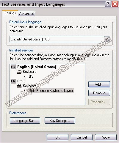 Urdu Phonetic Keyboard For Windows Vista