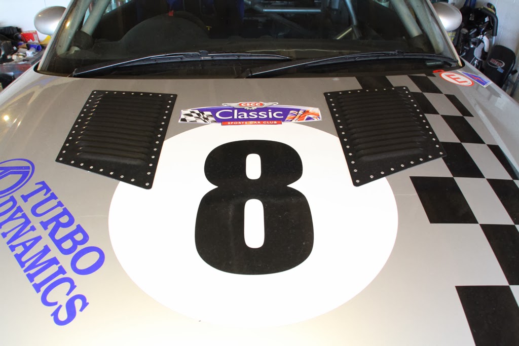 Audi TT Race Car Project TT Hood Vents & Pipes