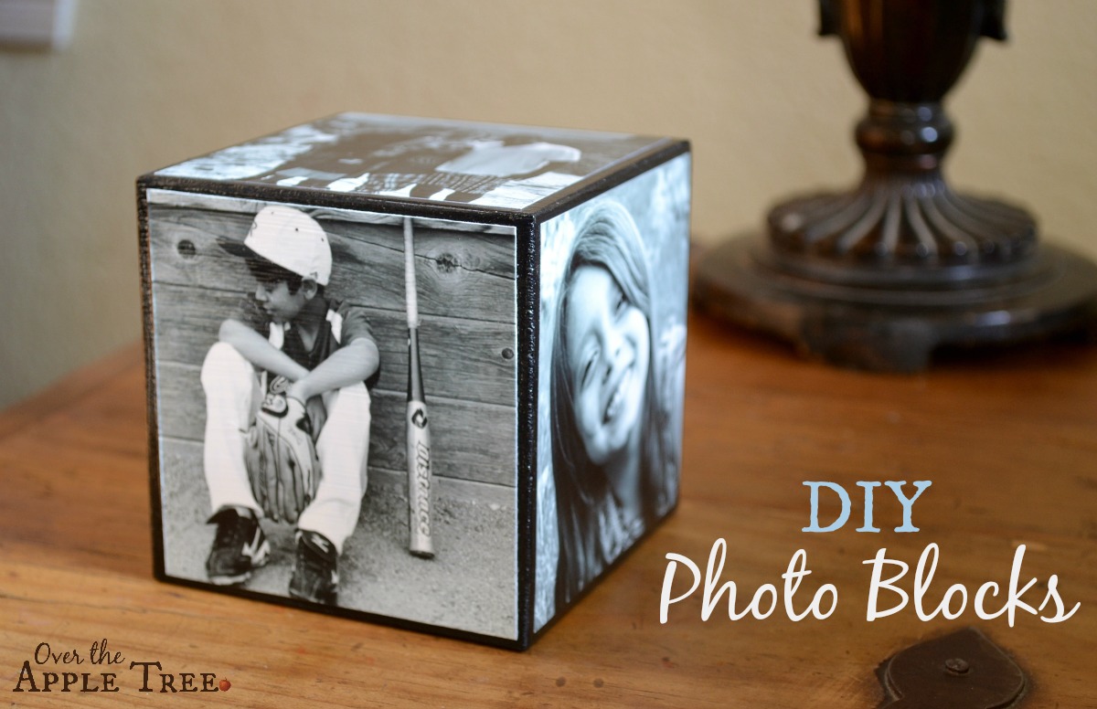 Over The Apple Tree DIY Photo Blocks