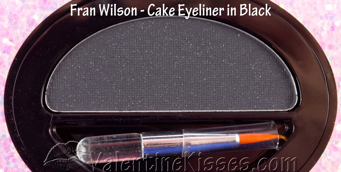 Valentine Kisses Fran Wilson Cake Eyeliner in Black pics, swatches