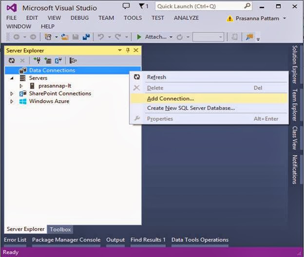visual studio server explorer sql express visual studio server explorer sql express