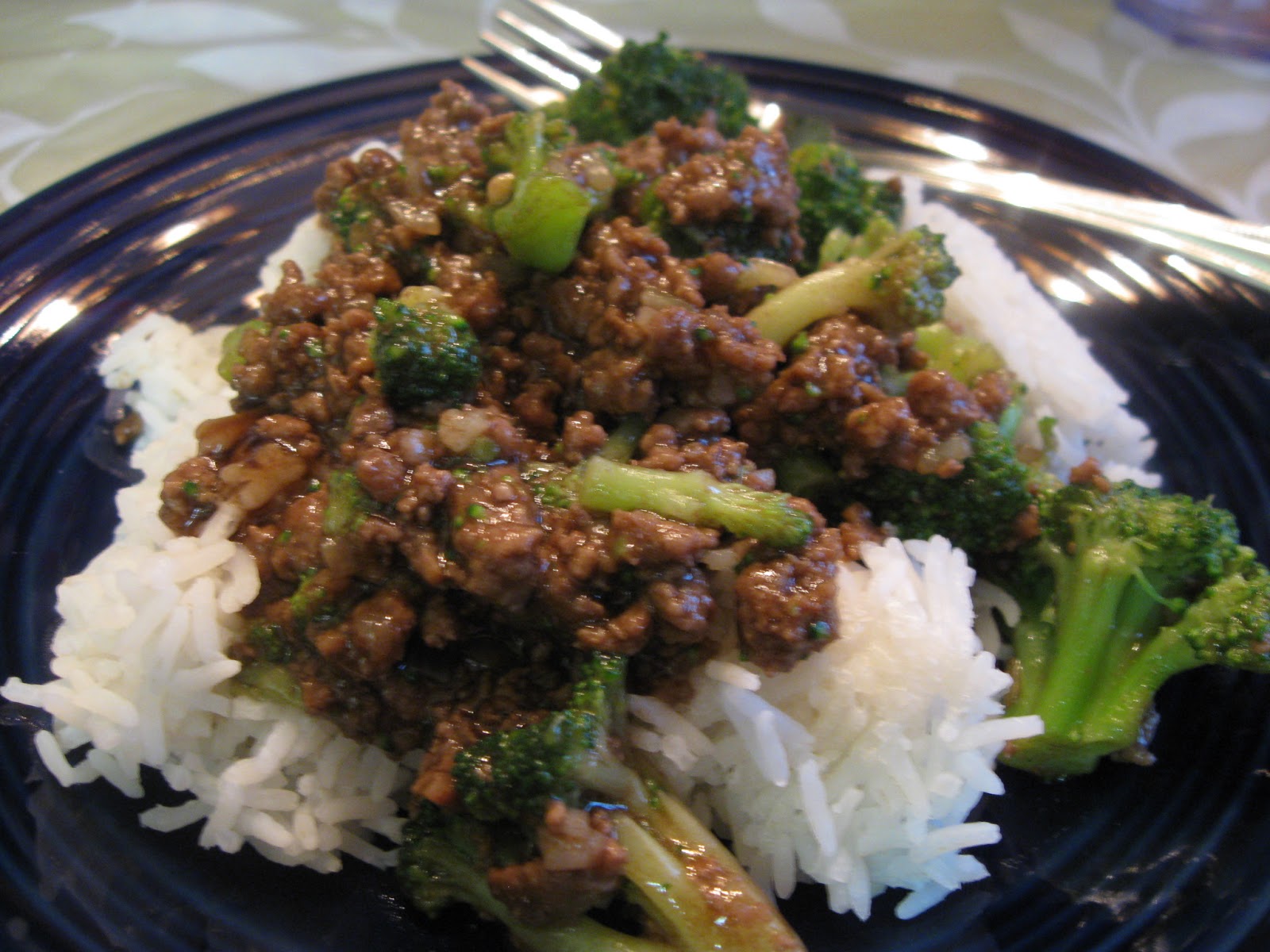 ground beef broccoli recipe