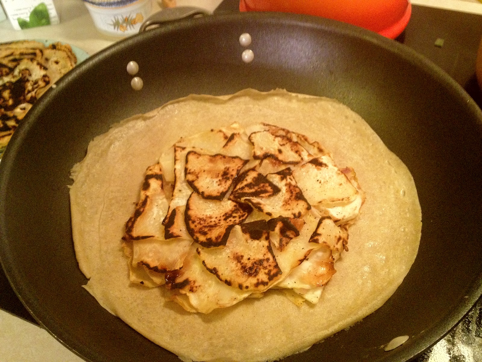 An Open Table Celery Root Galette a recipe to celebrate "Occupy our Food Supply" and promote