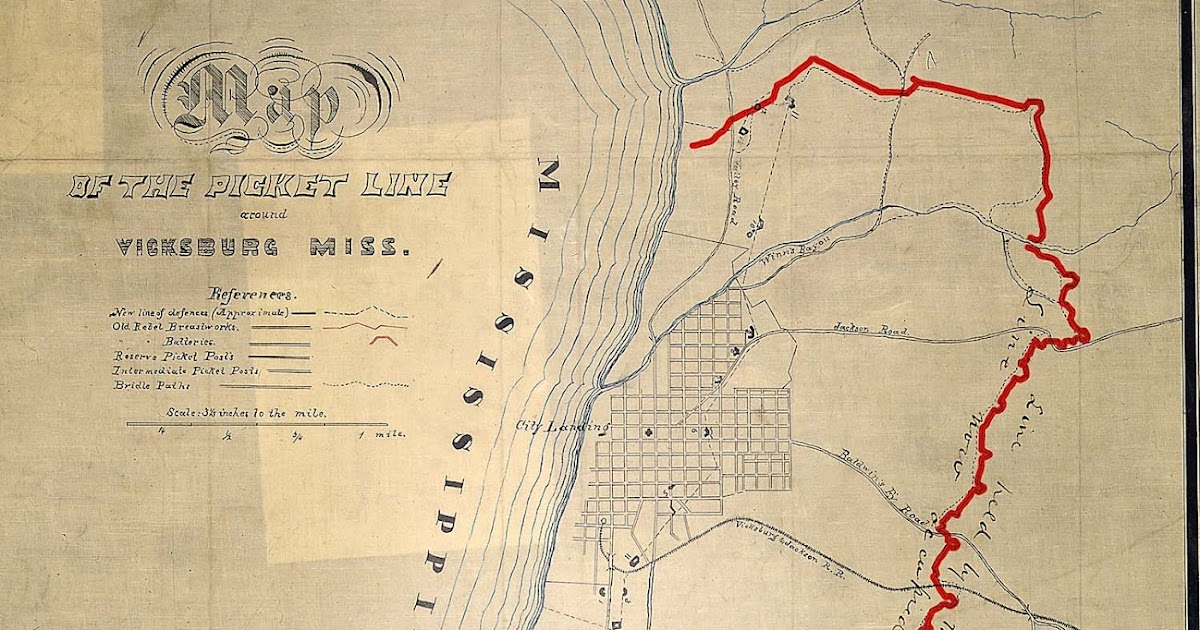 Battle Maps 149th Anniversary of the Siege of Vicksburg