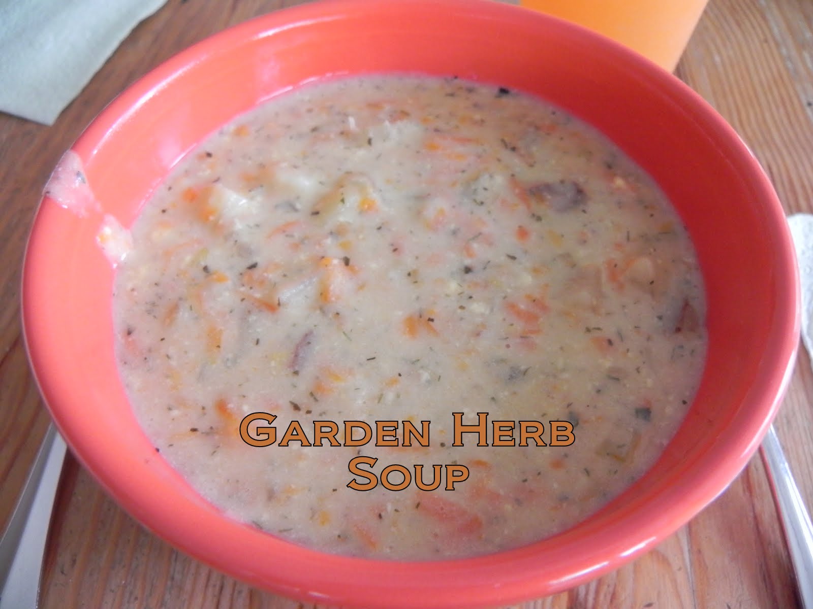 Gift of Simplicity Garden Herb Soup