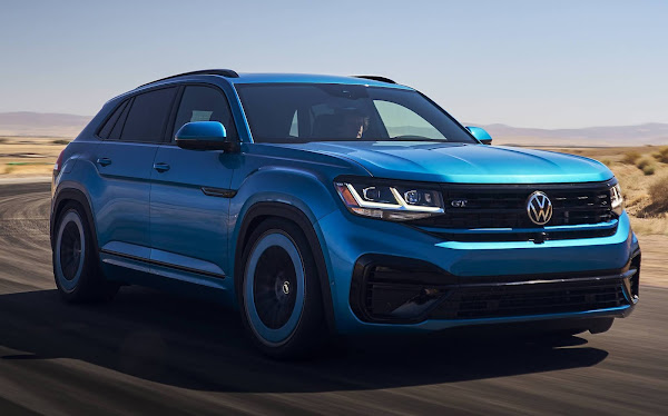 VW Atlas Cross Sport GT Concept: SUV esportivo rebaixado com rodas 22 VW Atlas Cross Sport GT Concept: SUV esportivo rebaixado com rodas 22