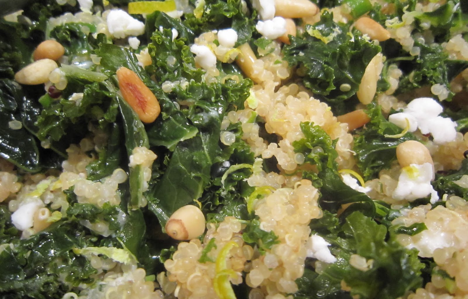 Annelle's Table Quinoa and Kale