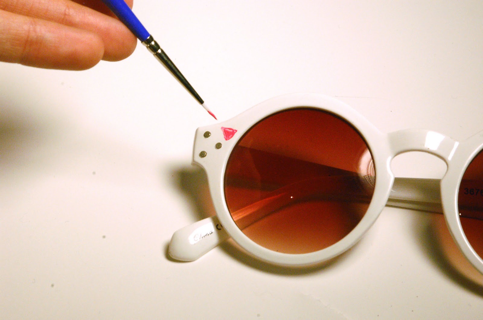 Hey! Look what I Made! Handpainted Sunglasses