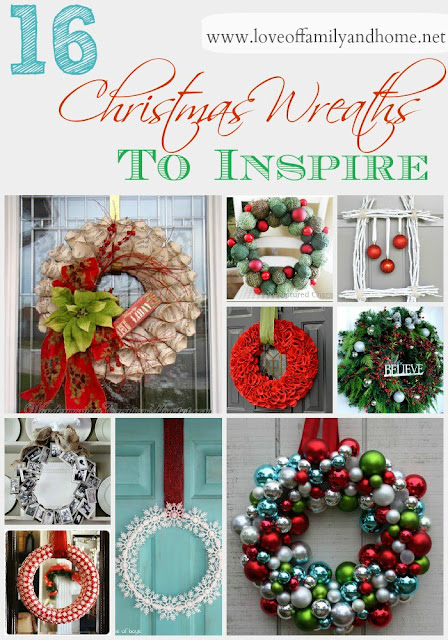 16 Christmas Wreaths to Inspire