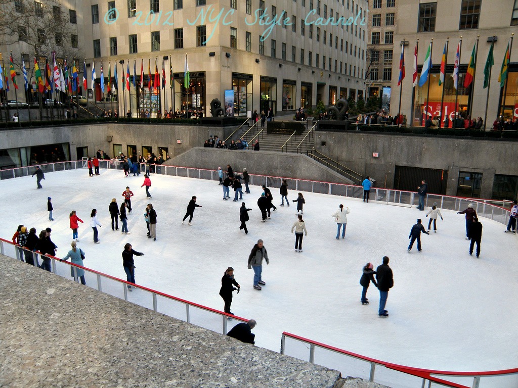 The Rockefeller Center Ice Skating and Cranberry Bog 2012 NYC, Style