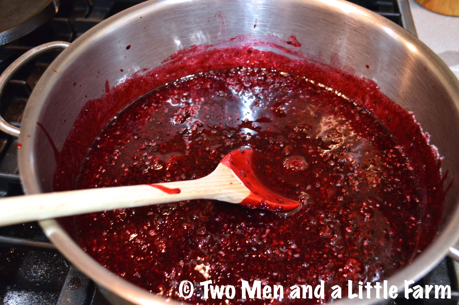 Two Men and a Little Farm EASY DEWBERRY JAM RECIPE