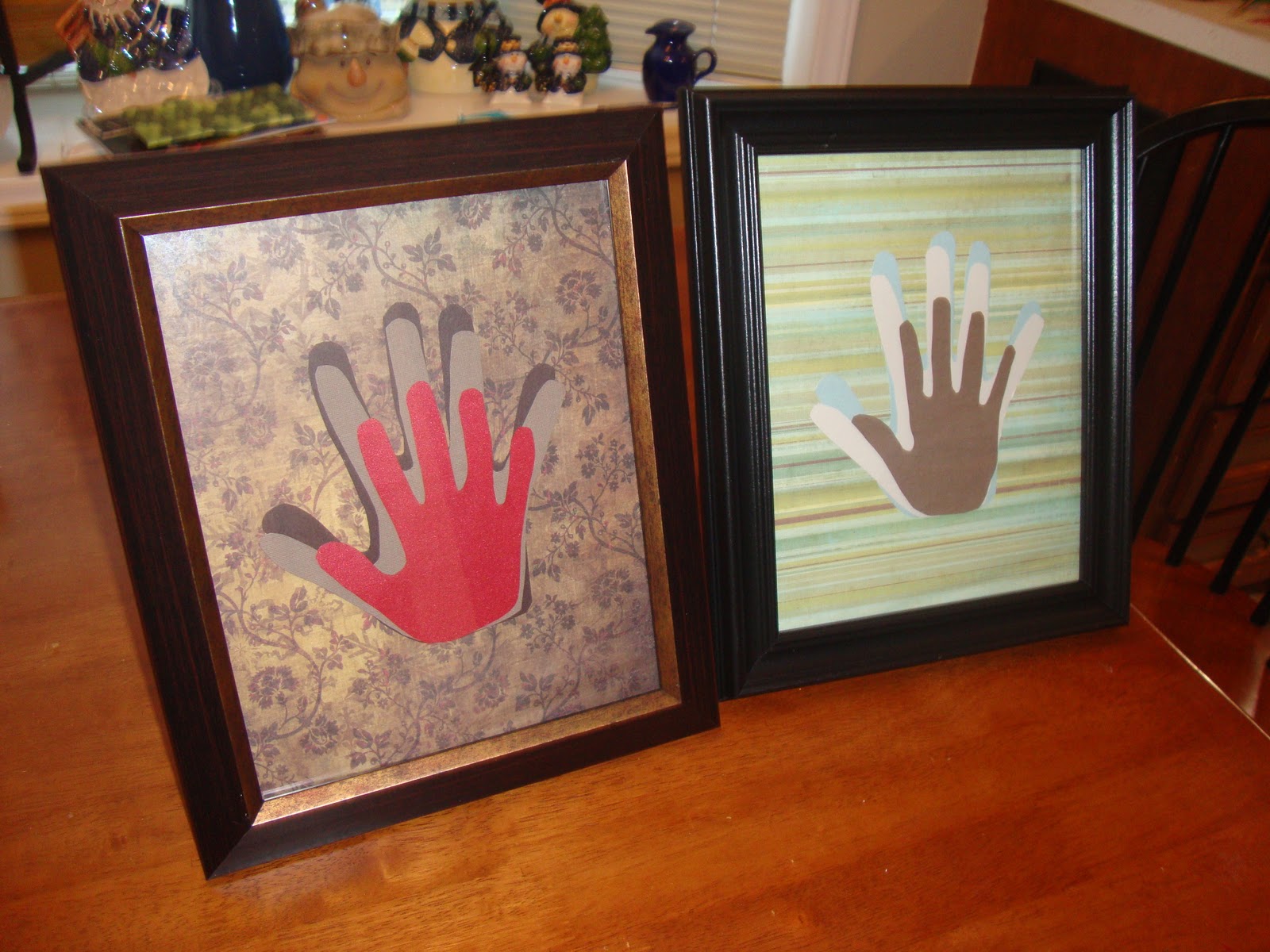 Handprint Gifts For Grandparents