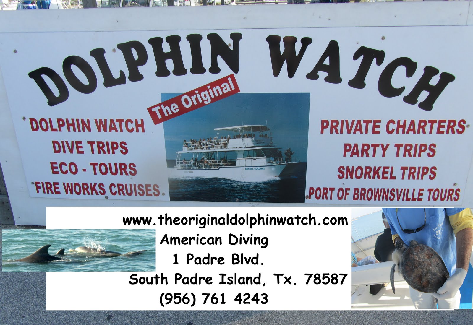 SPIroadrunneradventures The Original Dolphin Watch (American Diving Co.)
